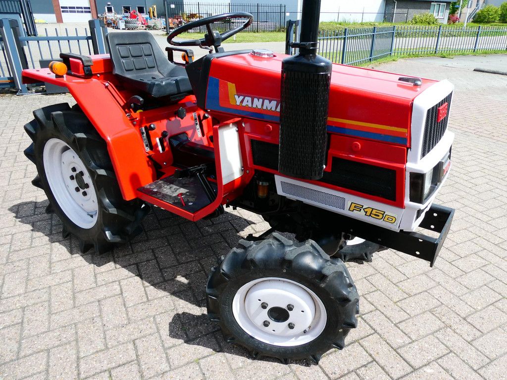 Yanmar F15 4wd / 1263 Draaiuren / Zijschakeling