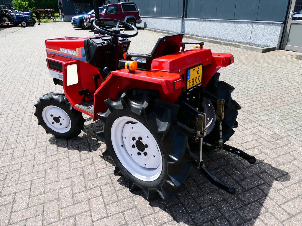 Yanmar F15 4wd / 1263 Draaiuren / Zijschakeling