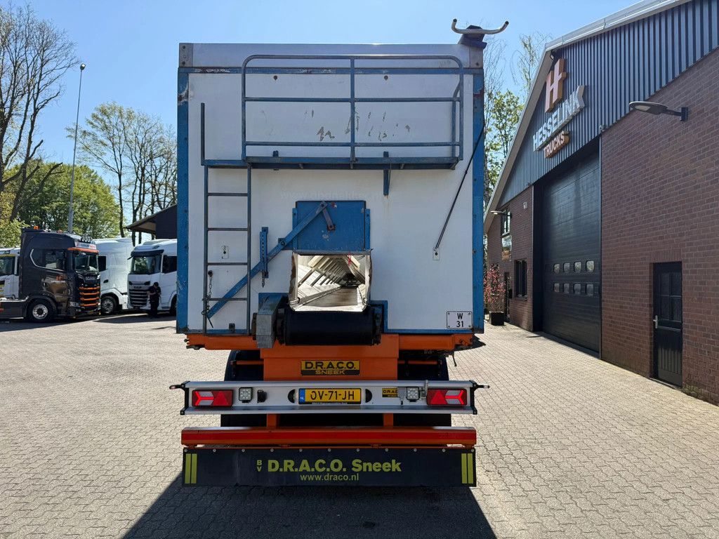 Van der Peet OPLEGGER + DRACO 2024 60m3 Bandlosser Liftas