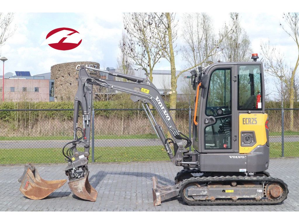 Volvo ECR25 ELECTRIC | JECR25D | TILTBUCKET | BUCKET | LOW HOURS
