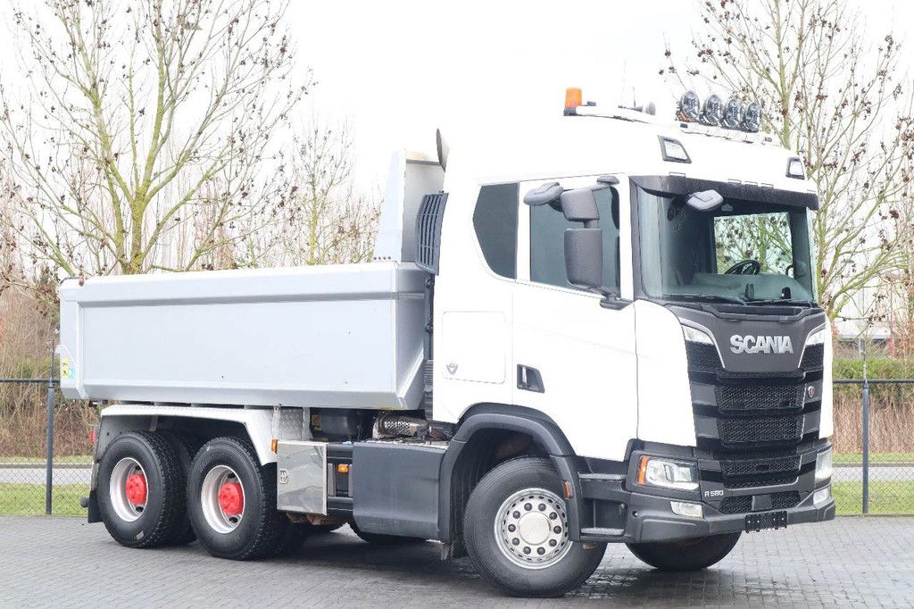 Scania R580 V8 NGS | 6X4 | FULL STEEL | RETARDER | EURO 6