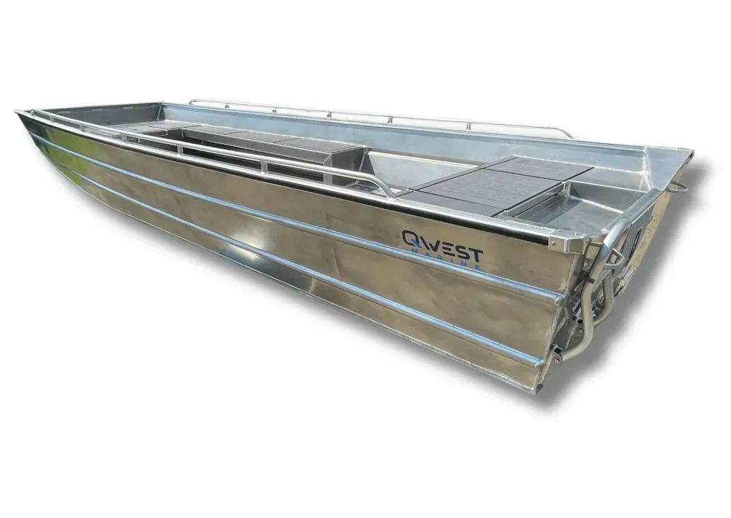 Qwest aluminium boot F452 platbodem