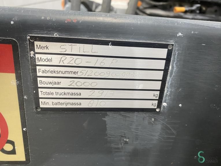 Heftrucks Elektrisch Still R20-16 2000