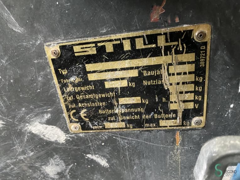 Heftrucks Elektrisch Still R20-16 2000