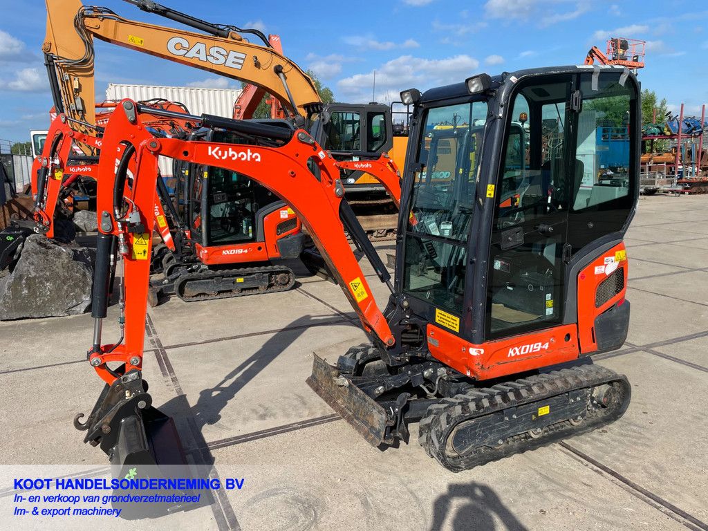 Kubota KX 019-4 (1205)Hours 5xon Stock!!