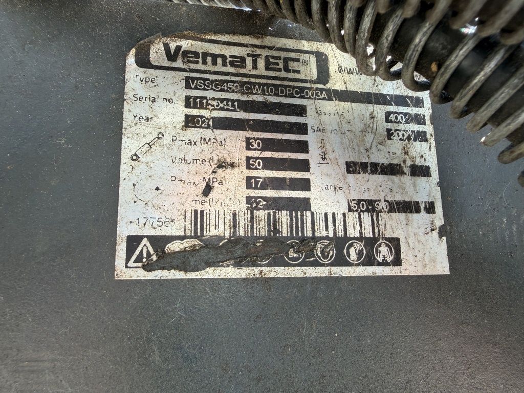 Vematec VSSG450 CW10 sloop sorteergrijper gebruikt