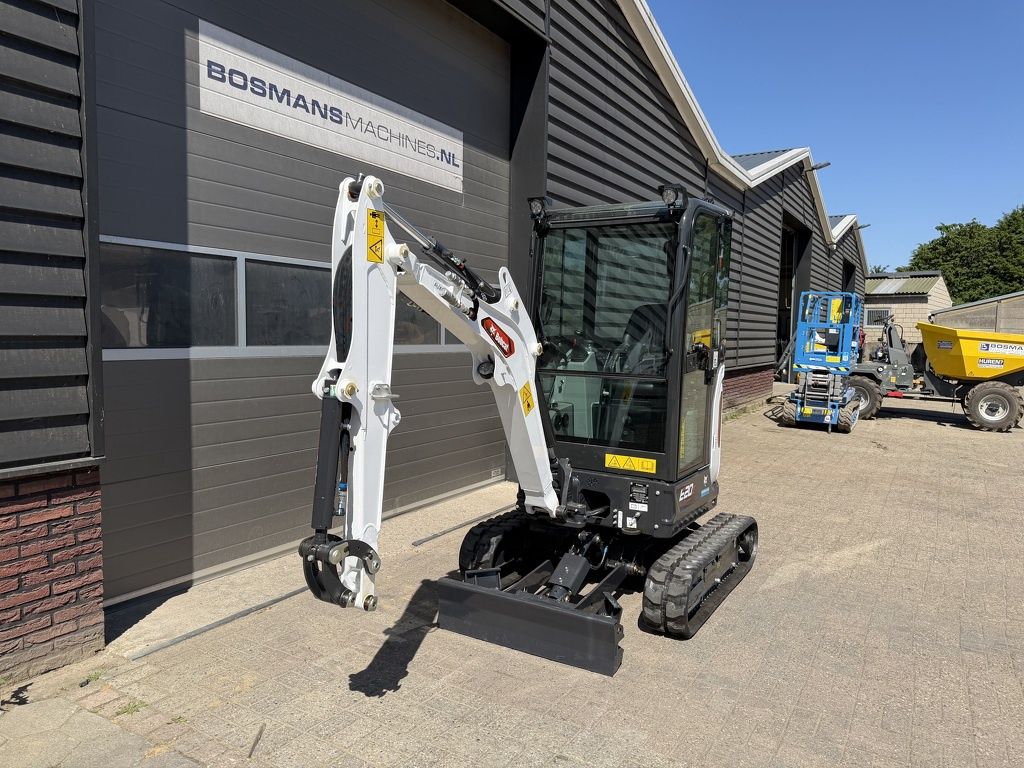 Bobcat E20 z minigraver binnendraaier NIEUW