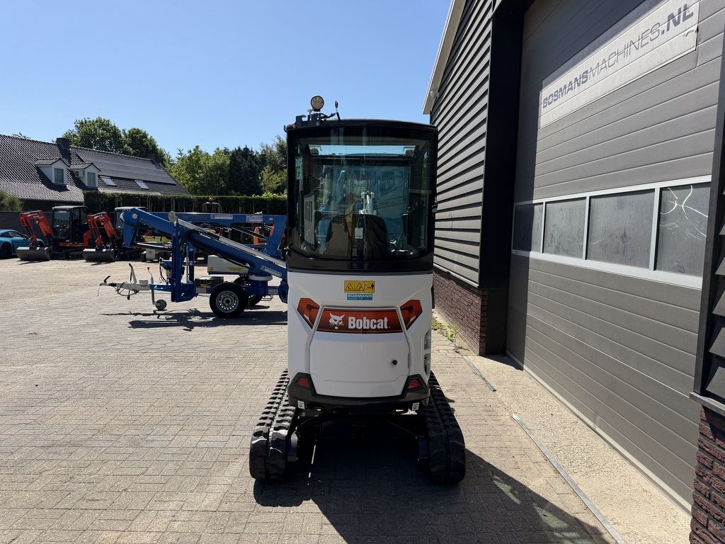 Bobcat E20 z minigraver binnendraaier NIEUW