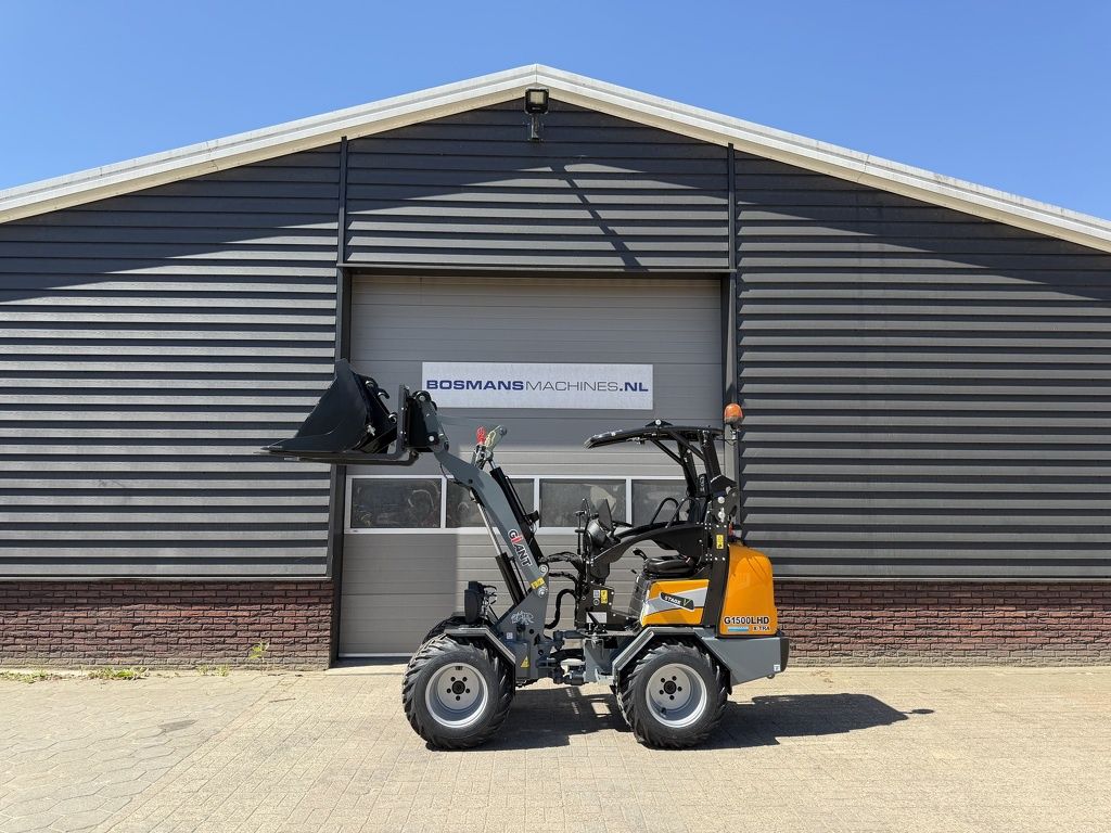 Giant G1500L HD X-tra minishovel / kniklader DEMO