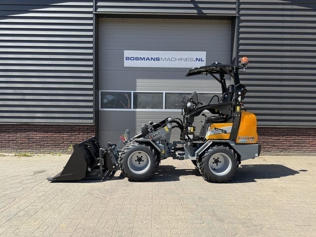 Giant G1500L HD X-tra minishovel / kniklader DEMO