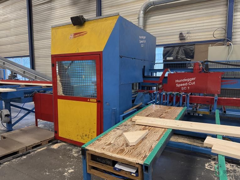 Automatic crosscut saws Hundegger SC1 2004 CE certificate