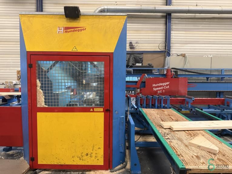 Automatic crosscut saws Hundegger SC1 2004 CE certificate