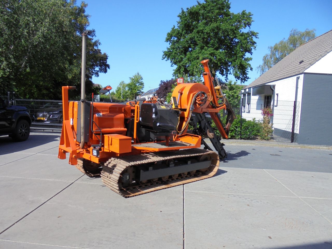 Barth,drainage, machine,trencher