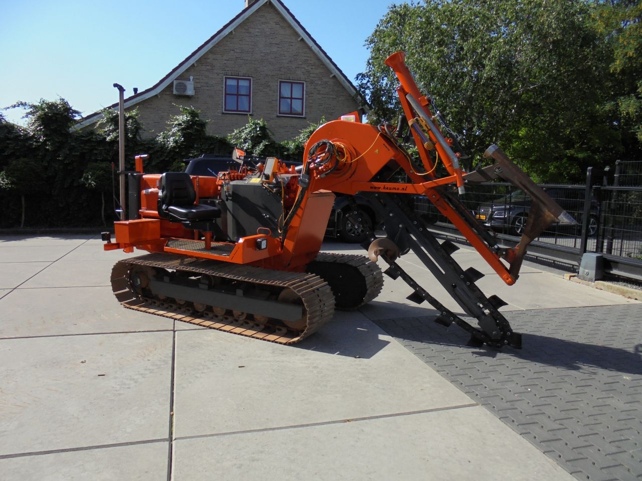 Barth,drainage, machine,trencher