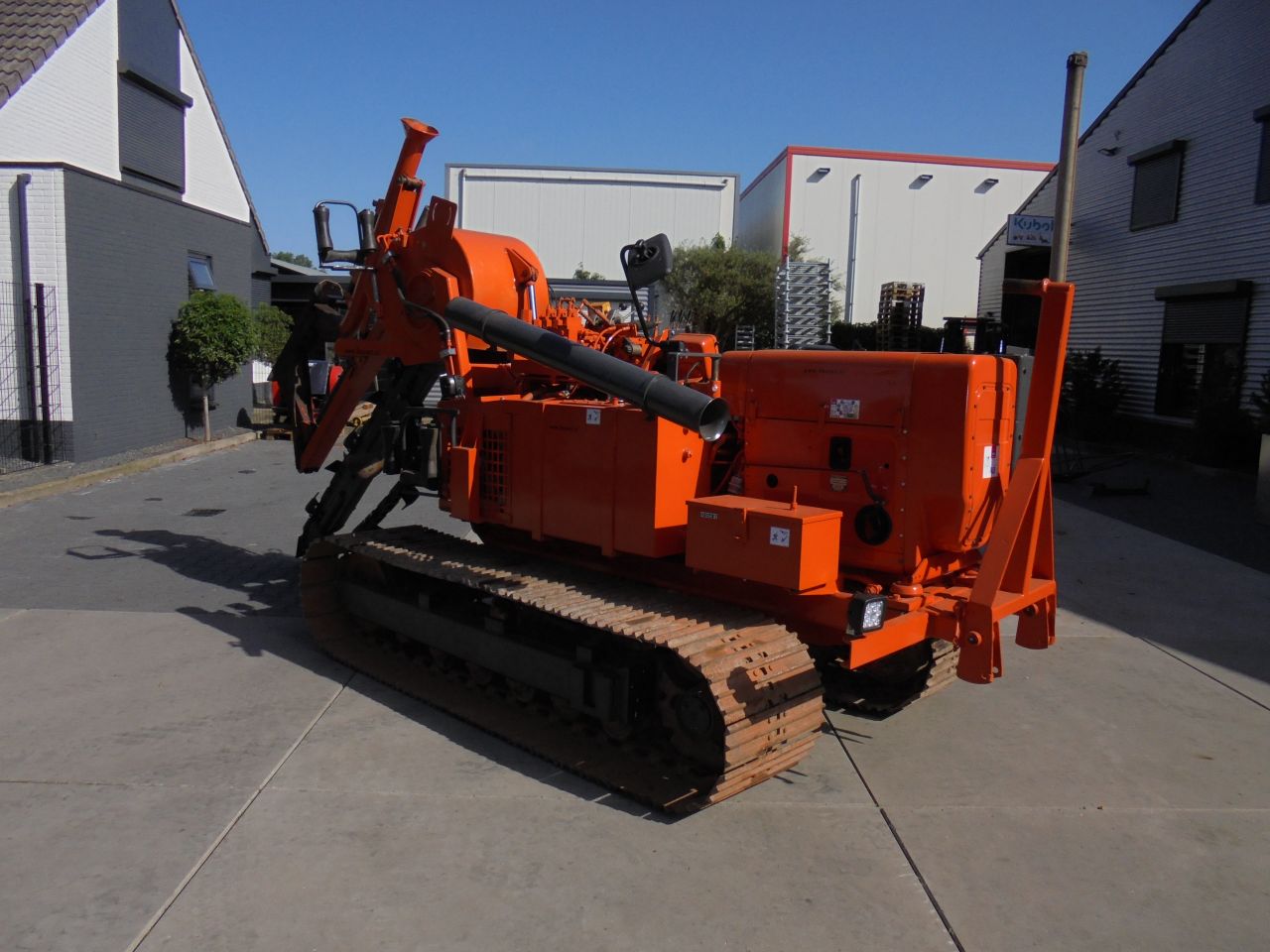 Barth,drainage, machine,trencher
