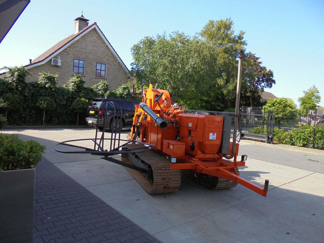 Barth,drainage, machine,trencher