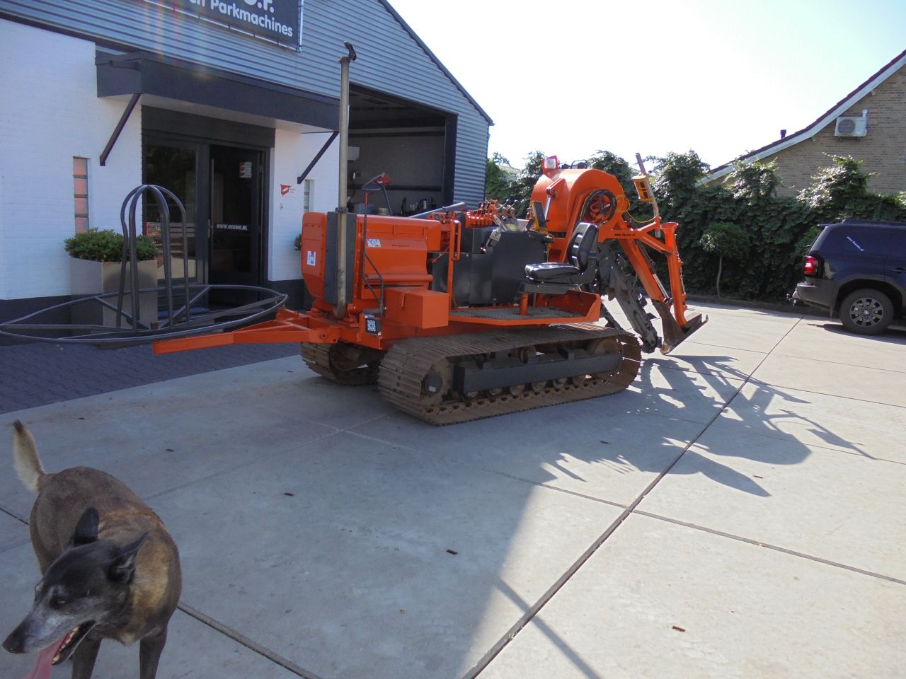 Barth,drainage, machine,trencher