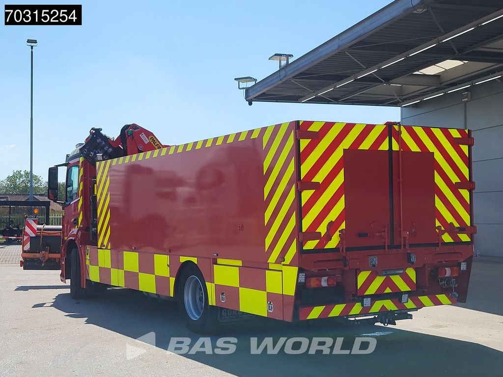 Mercedes Actros Actros 1827 4X2 Fire truck Watertank for electrical vehicles Winch Palfinger PK19.001SLD Crane