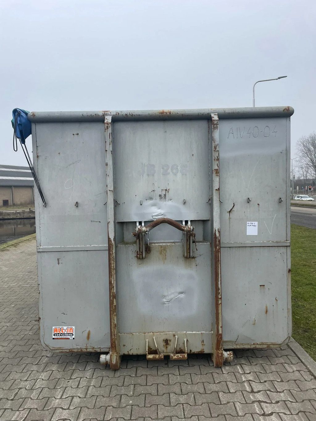 All-in 40m3 vloeistofdichte containers