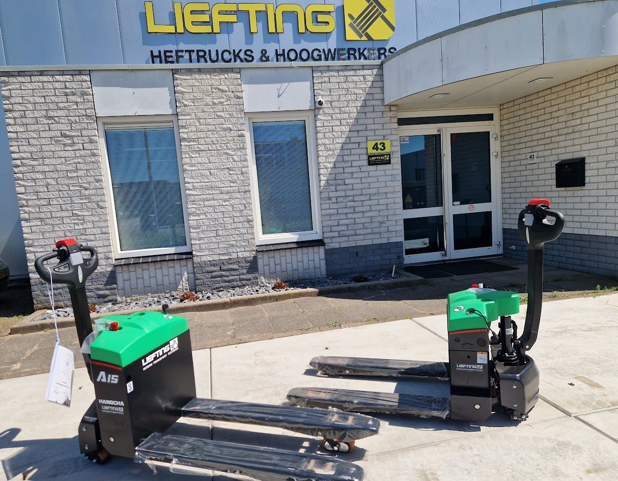 Elektro palletwagen Hangcha cpd-15 smal- en breedspoor