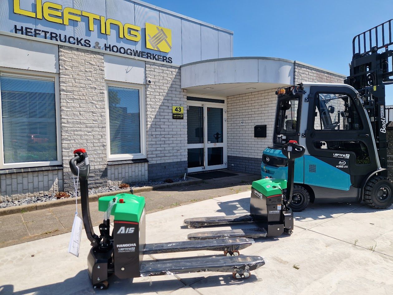 Elektro palletwagen Hangcha cpd-15 smal- en breedspoor
