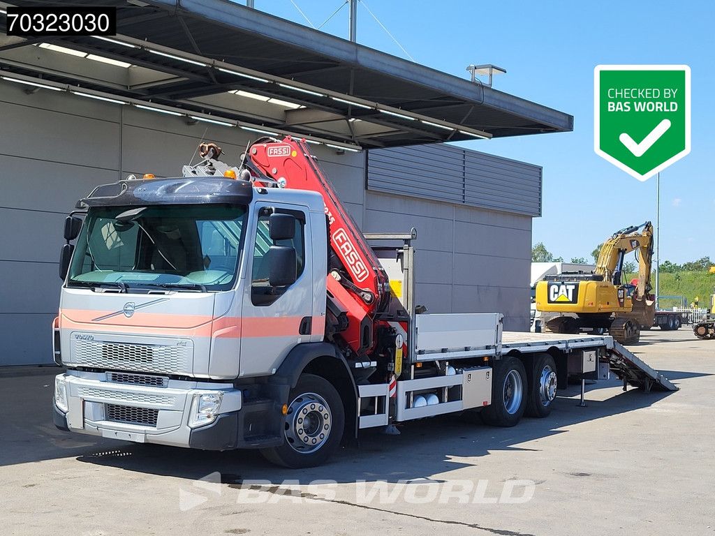 Volvo FE 320 6X2 FASSI F235A.2.25 E Dynamic Kran Crane Ramps Lift+steering axle Euro 5