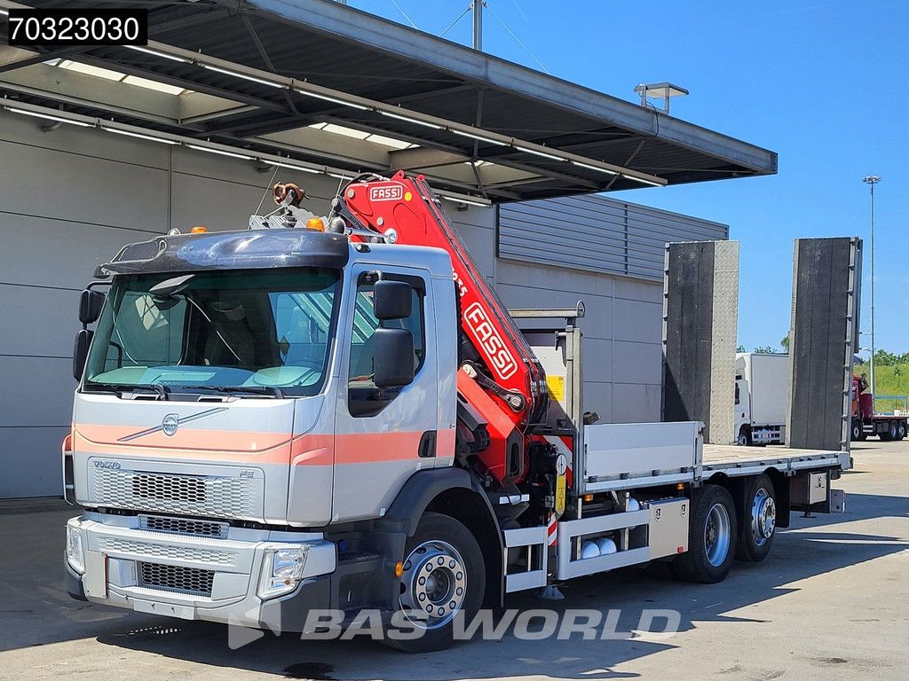Volvo FE 320 6X2 FASSI F235A.2.25 E Dynamic Kran Crane Ramps Lift+steering axle Euro 5