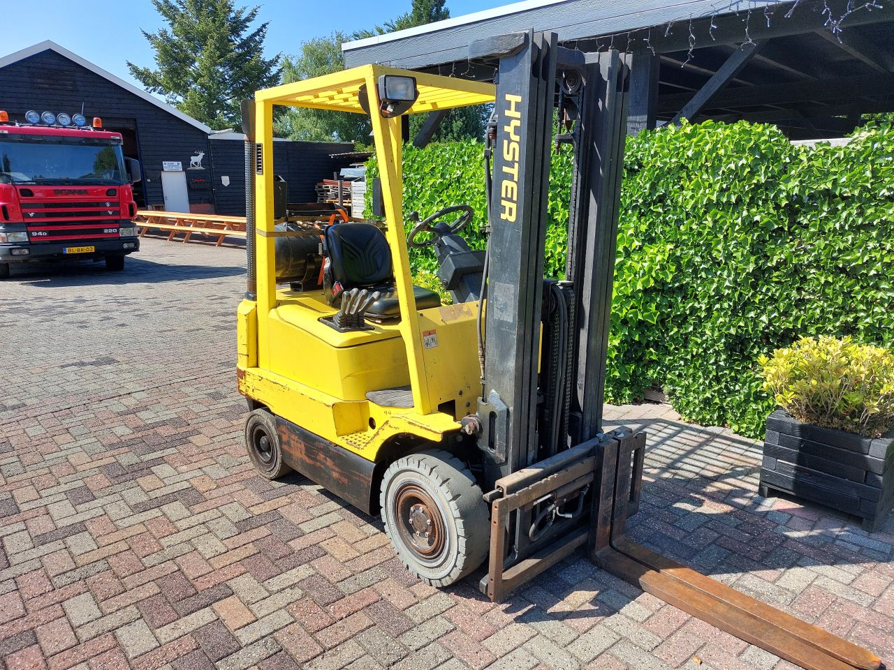 Hyster H1.75XM triplex sideshift 4e ventiel