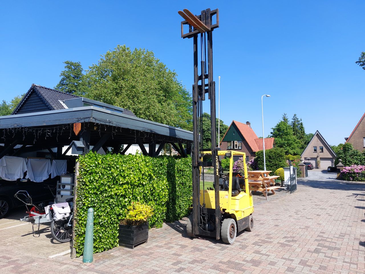 Hyster H1.75XM triplex sideshift 4e ventiel