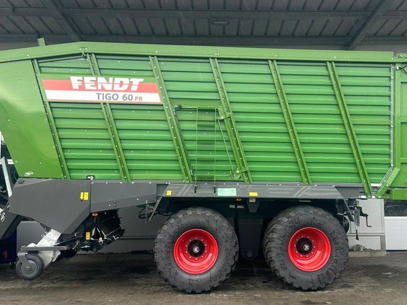 Fendt Tigo 60 PR mit elektonischer Zwangslenkung ganz wenig gelaufen