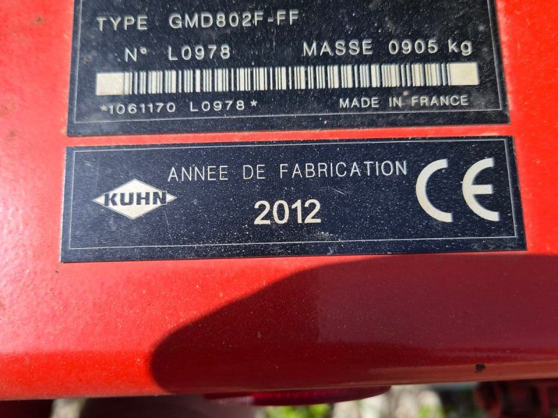Kuhn GMD 802F-FF