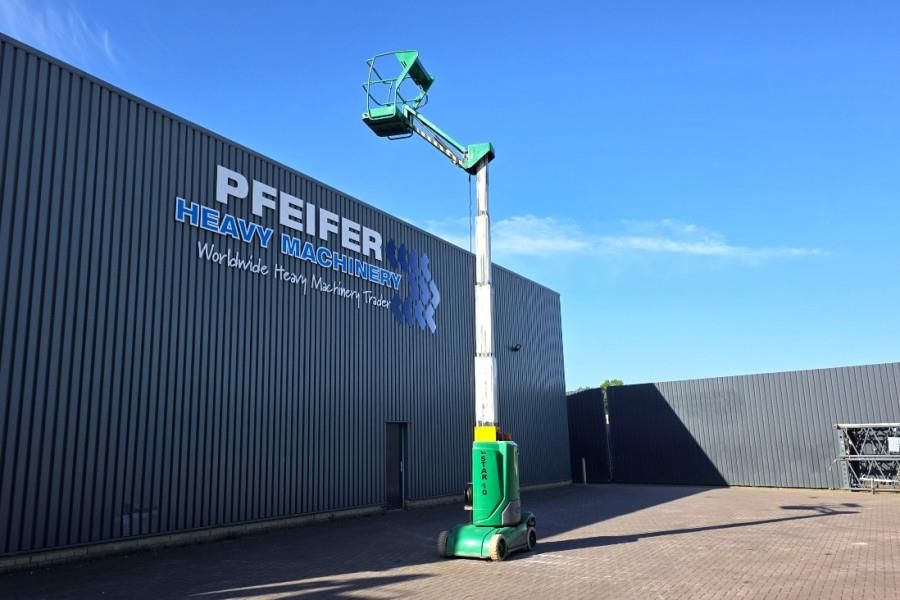 Haulotte STAR 10 Electric, 10m Working Height, 3m Reach, 23