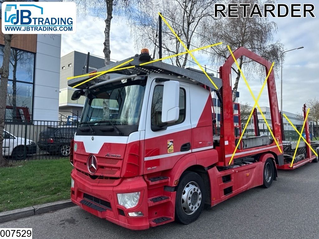 Mercedes Actros 1843 EURO 6, Retarder, Lohr, Combi