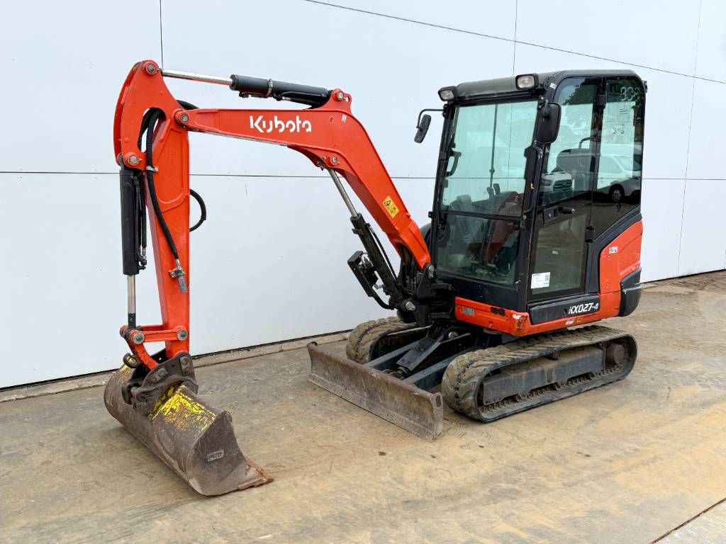 Kubota KX027-4 - Hammer Lines / Quick Coupler