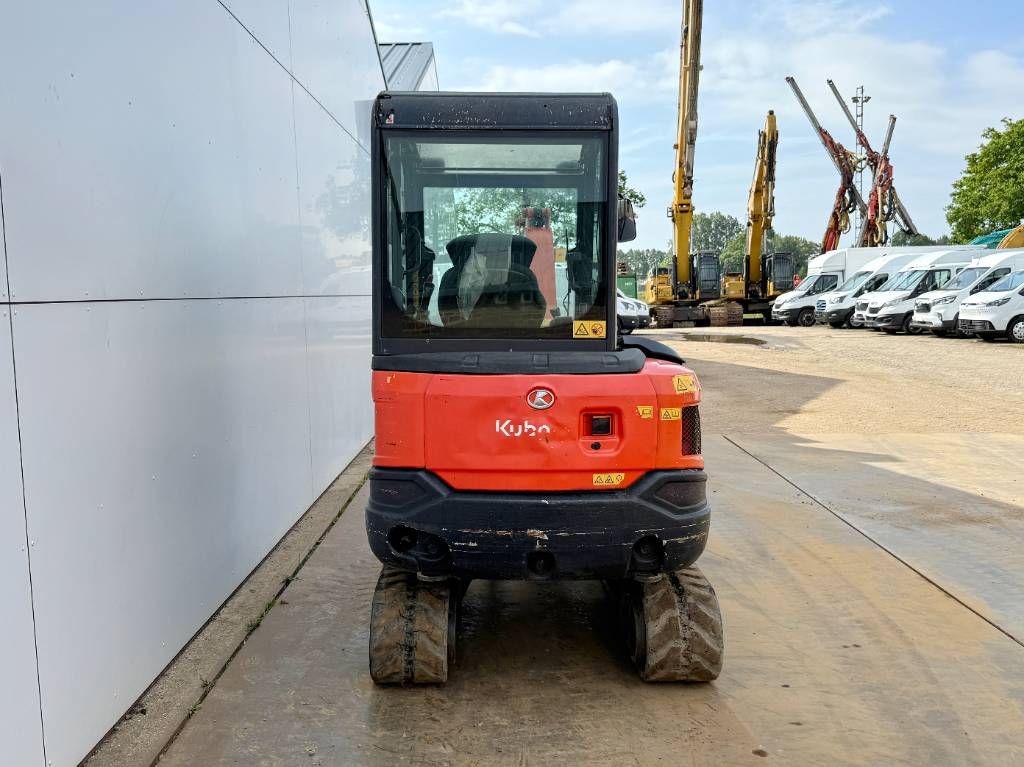 Kubota KX027-4 - Hammer Lines / Quick Coupler