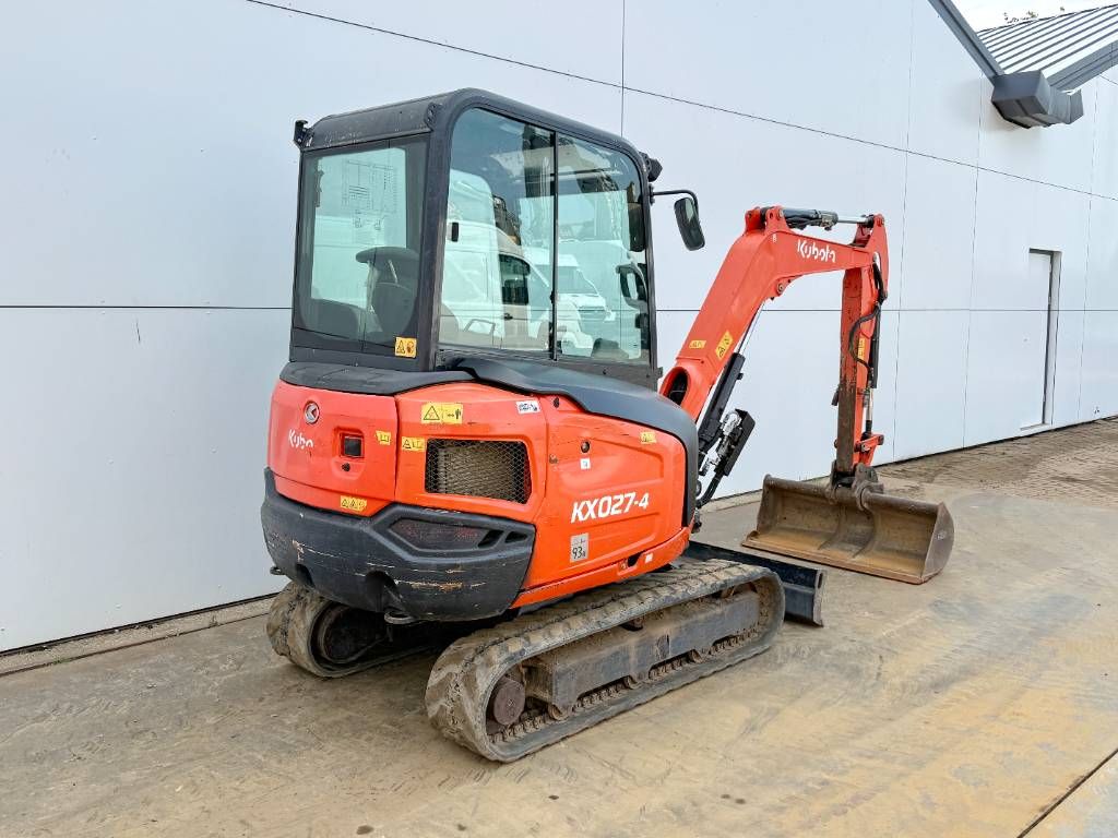 Kubota KX027-4 - Hammer Lines / Quick Coupler