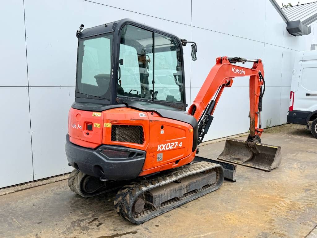Kubota KX027-4 - Hammer Lines / Quick Coupler