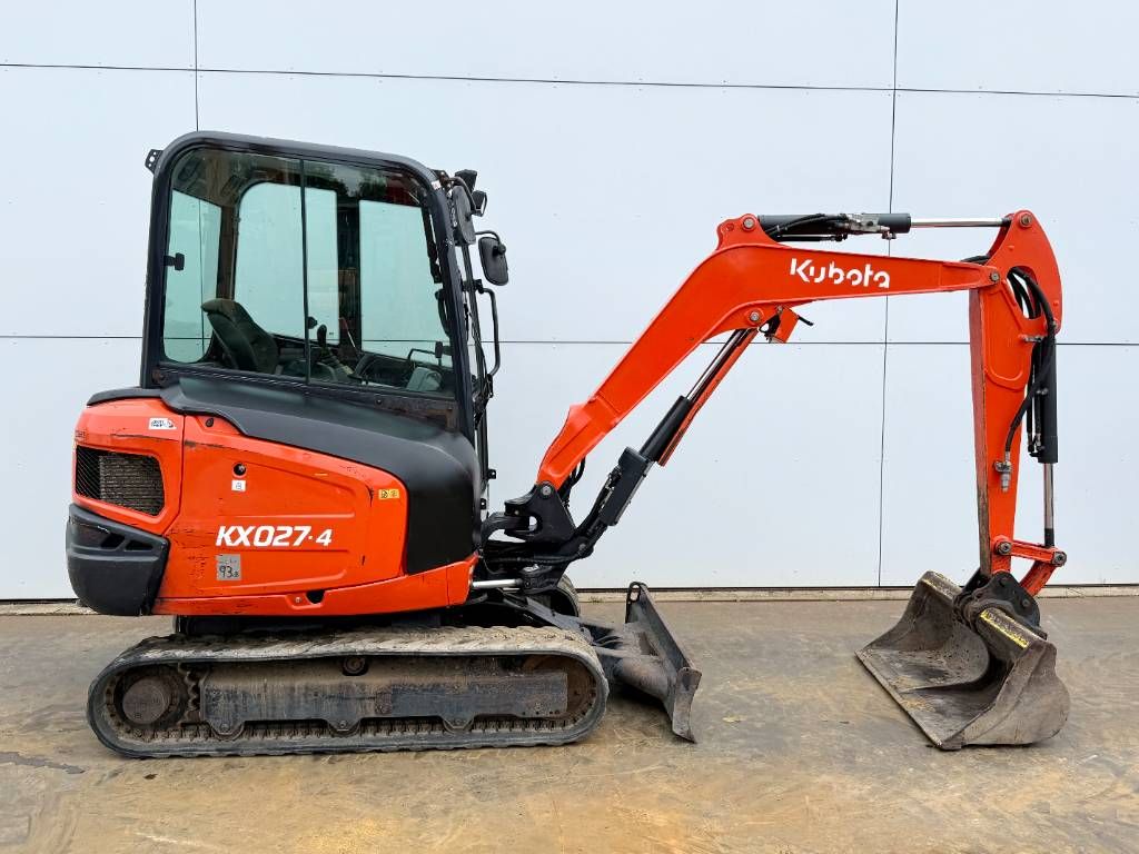 Kubota KX027-4 - Hammer Lines / Quick Coupler