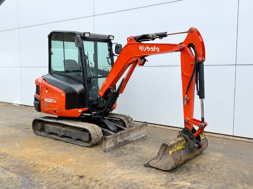 Kubota KX027-4 - Hammer Lines / Quick Coupler