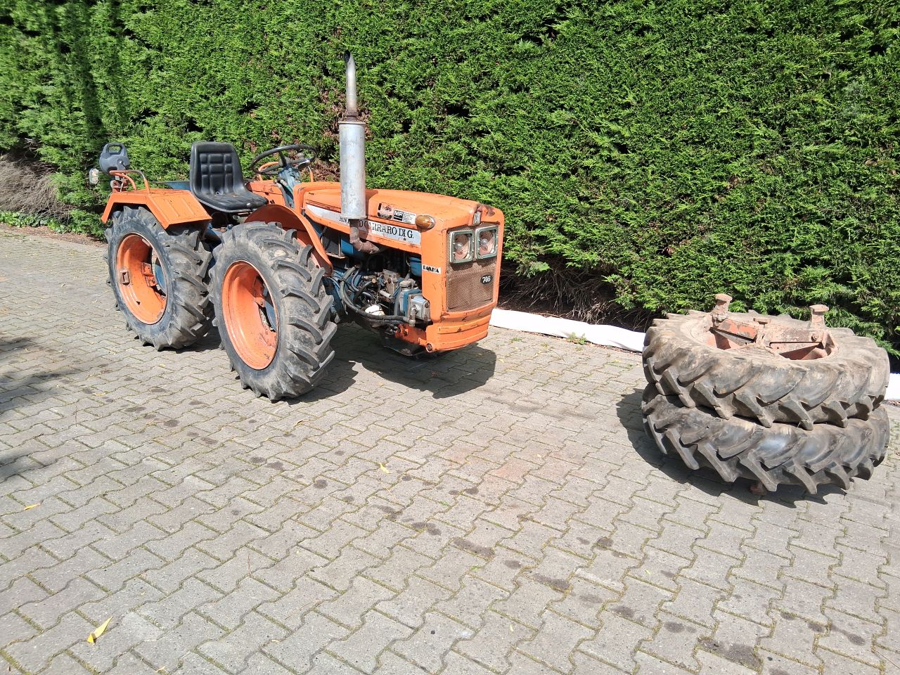 Kniktrekker antonnio carraro met dubbellucht