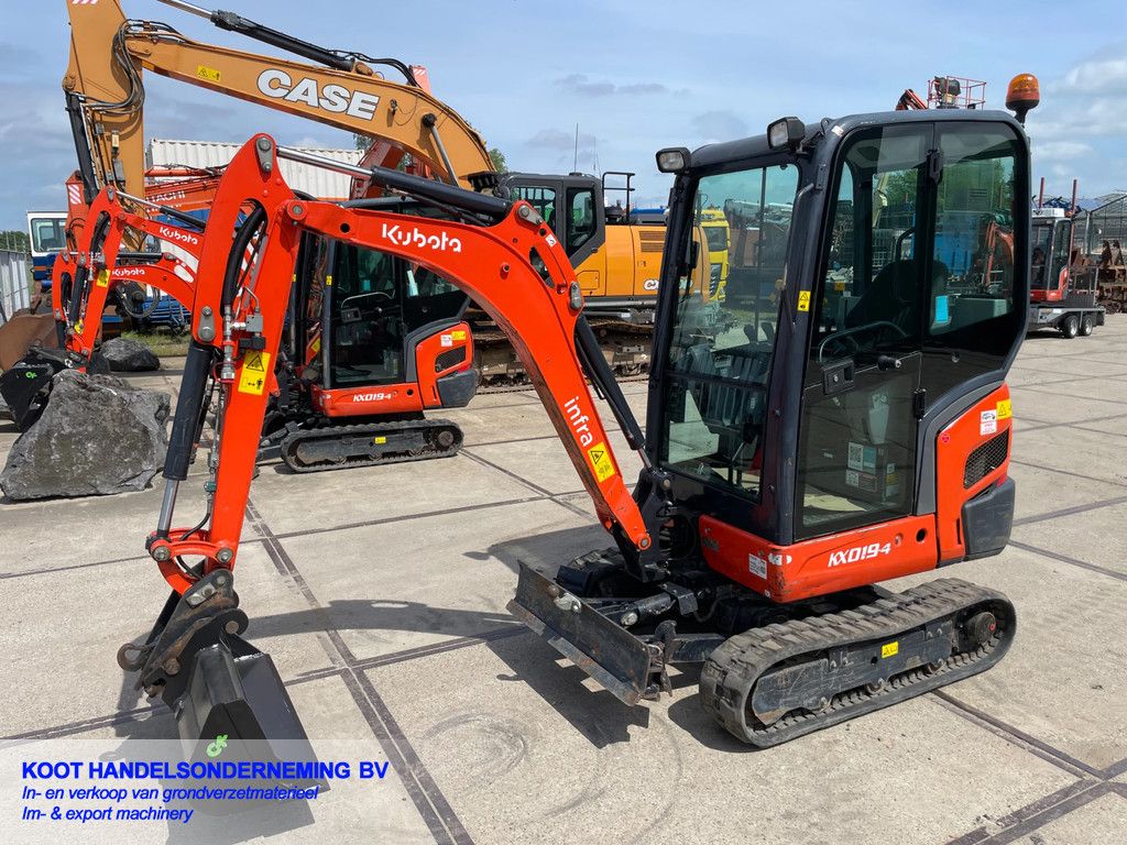 Kubota KX 019-4 1280 uur!