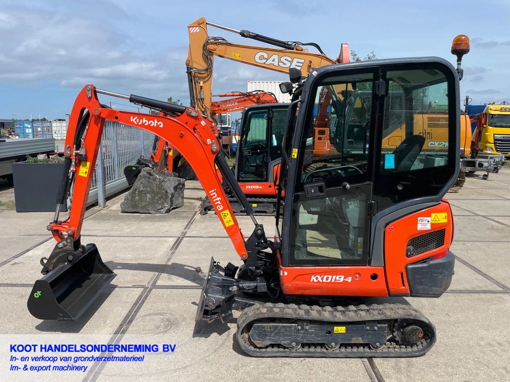 Kubota KX 019-4 1280 uur!