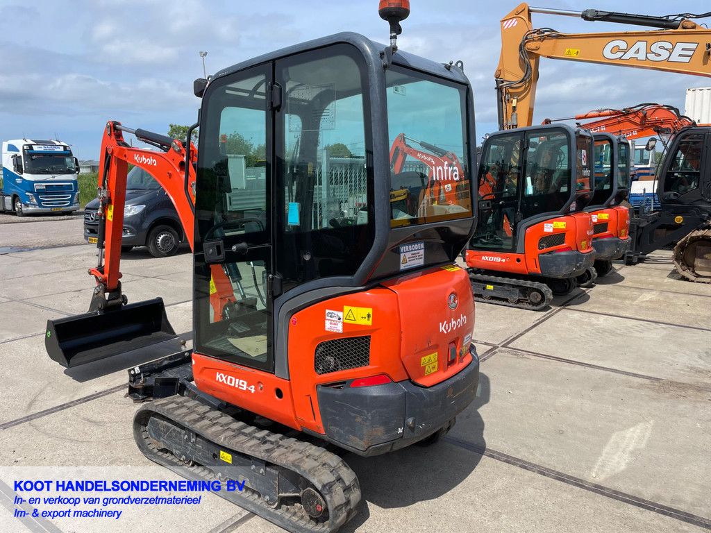 Kubota KX 019-4 1280 uur!