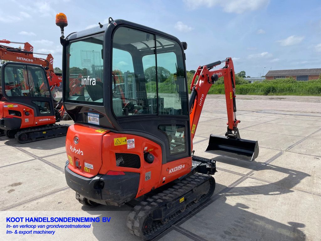 Kubota KX 019-4 1280 uur!