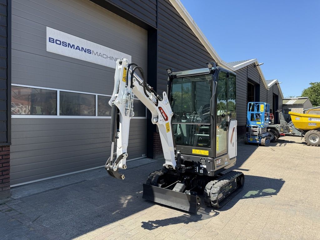 Bobcat E16 minigraver NIEUW €395 LEASE