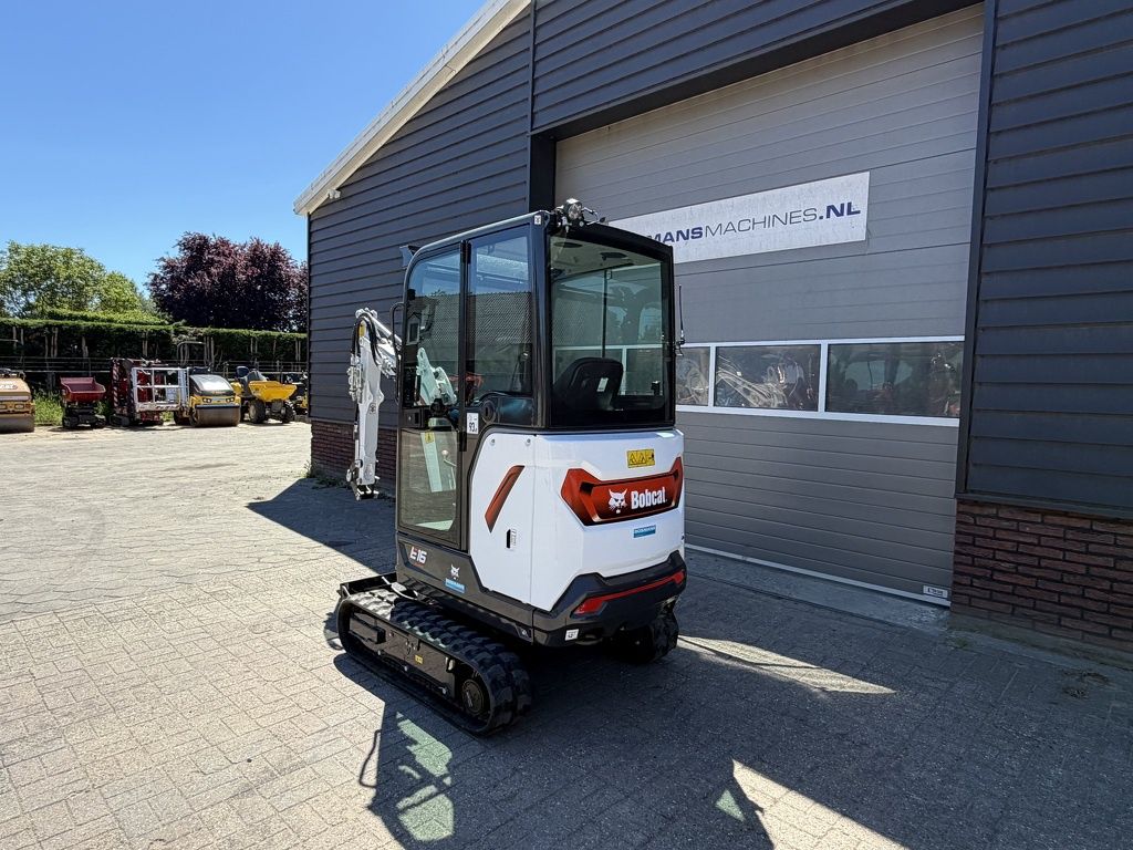 Bobcat E16 minigraver NIEUW €395 LEASE