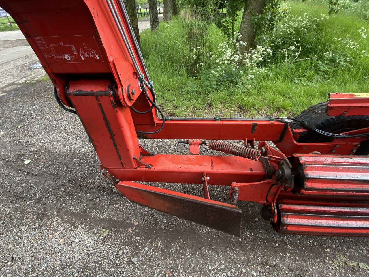 KVERNELAND 7655 vierkante balenwikkelaar