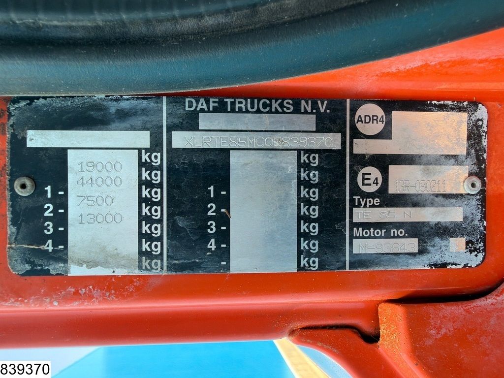 DAF CF 410 EURO 4, PTO