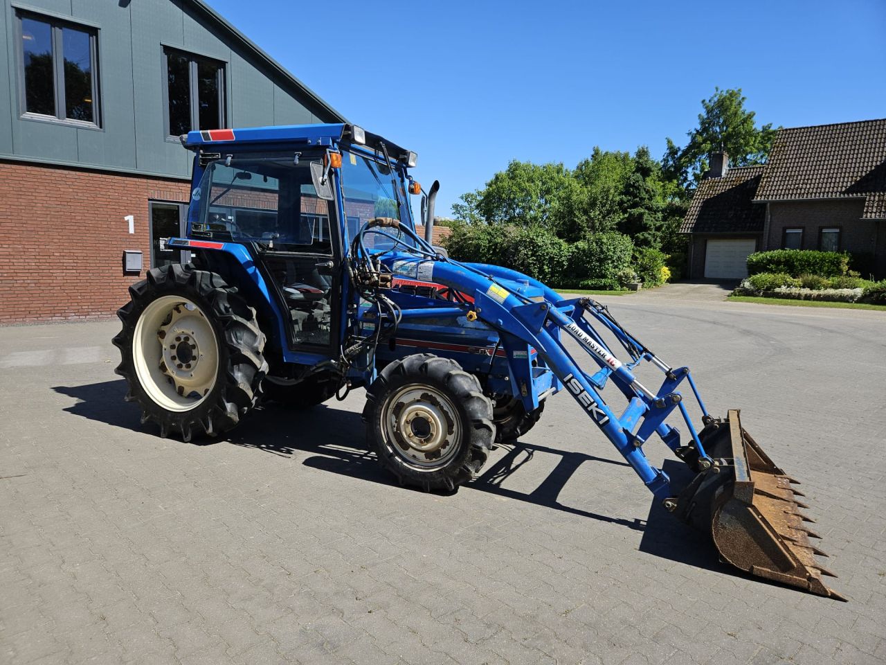 Iseki TA527DT minitractor 50 pk met afneembare voorlader
