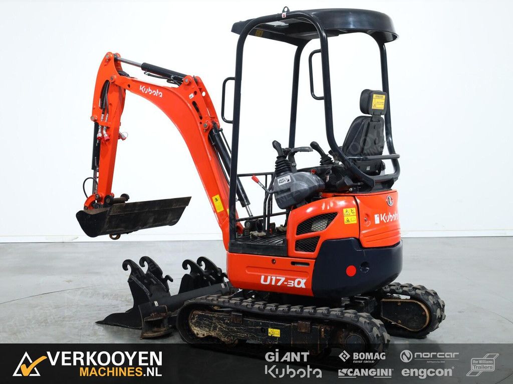 2016 Kubota U17-3 Alpha VK10804